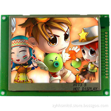 3.5-inch TFT LCD screenResolution: 320 X 240 pixels